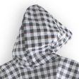 Checkered Poncho with Bag Rain Online Sale