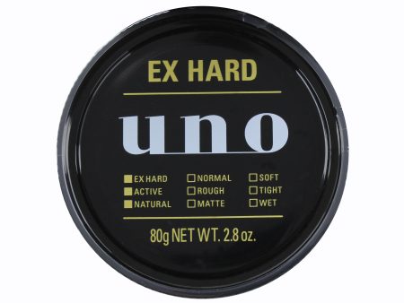 UNO Shiseido Extremely Hard Hair Gel 80 g For Sale