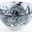 Dragon Ceramic Bowl (6.5cm d.13cm) For Cheap