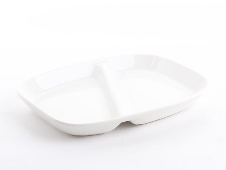 2-Section Ceramic Plate Online Sale