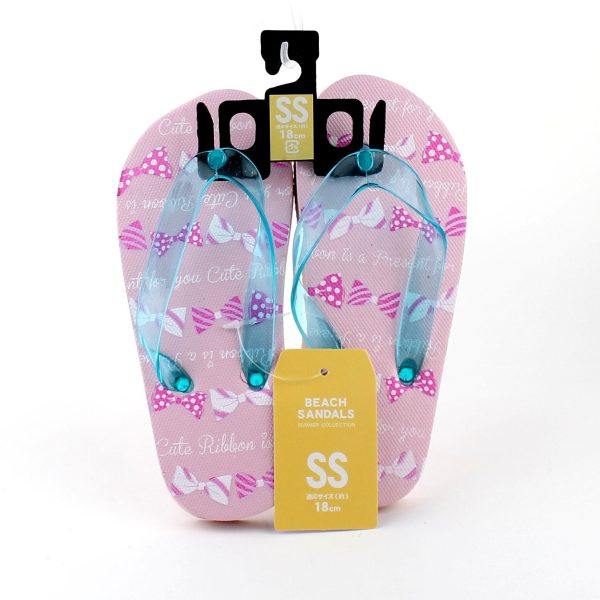 Beach Sandals (Polyethylene Polyvinyl Chloride SS Ribbon Bows) Online now