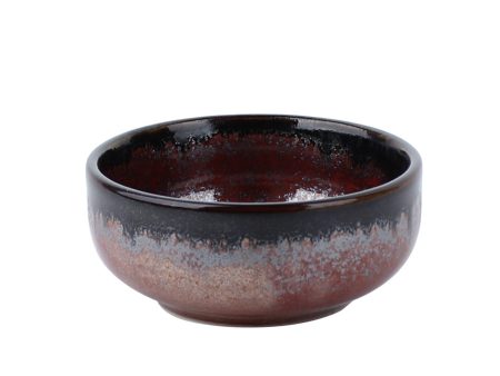 Red Metal Maru Chiyohisa Porcelain Bowl d.7.6cm Sale