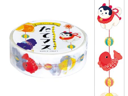 World Craft Masking Tape Hanging Japanese Ornament Cheap