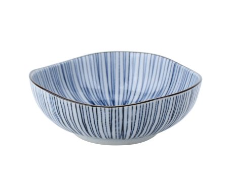 Hosotokusa Thin Ten Grass Porcelain Bowl d.12.1cm on Sale