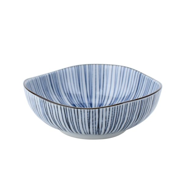 Hosotokusa Thin Ten Grass Porcelain Bowl d.12.1cm on Sale