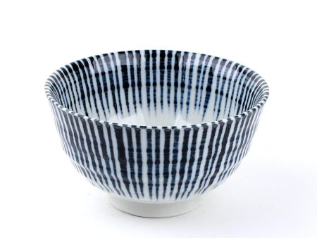 Sendan Tokusa-Ten Grass Rim Procelain Rice Bowl (6cm d.11.5cm) For Sale