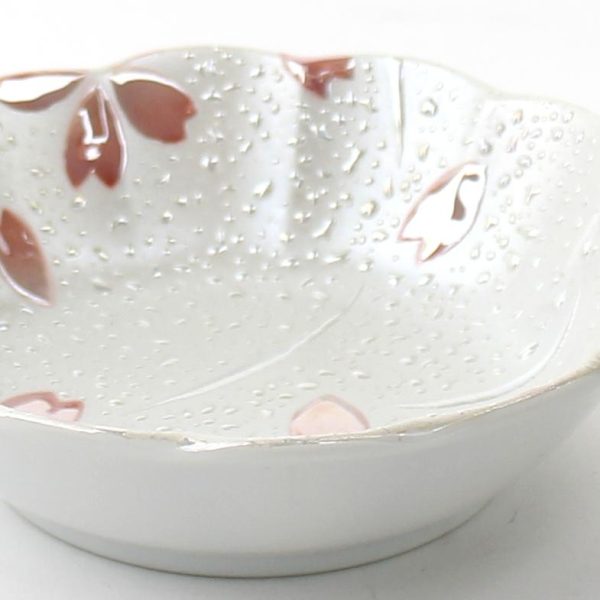 Pearl Flower 13.5 cm Ceramic Bowl For Sale