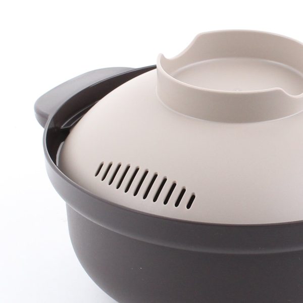 Microwave Cooking Pot for One Person 1.5 L Online now