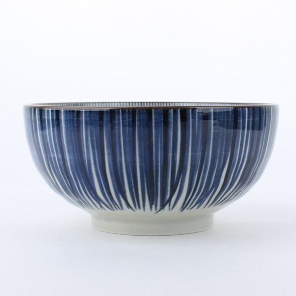 Kozome Hosotokusa Thin Ten Grass Porcelain Bowl d.17.3cm Cheap