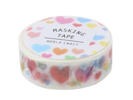 World Craft Soft Heart Masking Tape Online