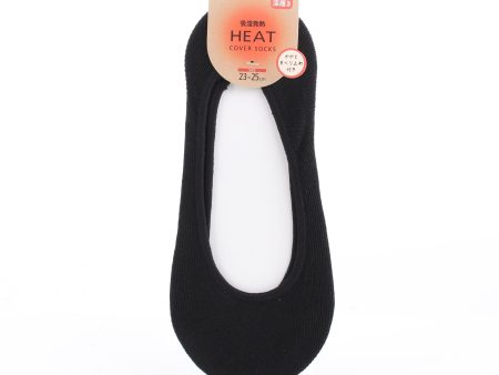 Women Solid Black Non-Slip Sockettes (23-25cm) For Sale