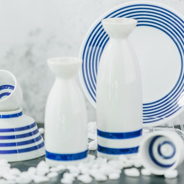 Blue & White Porcelain Tokkuri Sake Bottle 180mL For Cheap