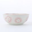 Sakura Cherry Blossom, White Gap Porcelain Bowl d.13.2cm on Sale