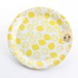 Lemon Motif Lightweight Porcelain Plate Fashion