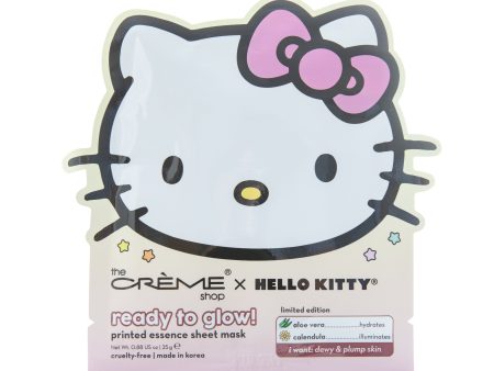 The Creme Shop Hello Kitty Ready to Glow! Printed Essence Sheet Mask Hot on Sale