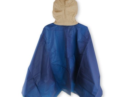 Two-Tone Rain Poncho with Bag Supply