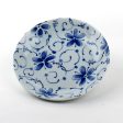 Plate (Ceramic Round Flowers WT BL d.16cm) For Discount