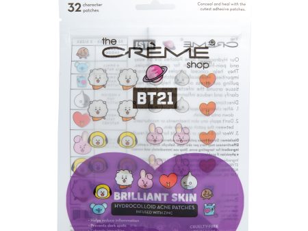 The Creme Shop BT21 Brilliant Skin Hydrocolloid Acne Patches For Discount