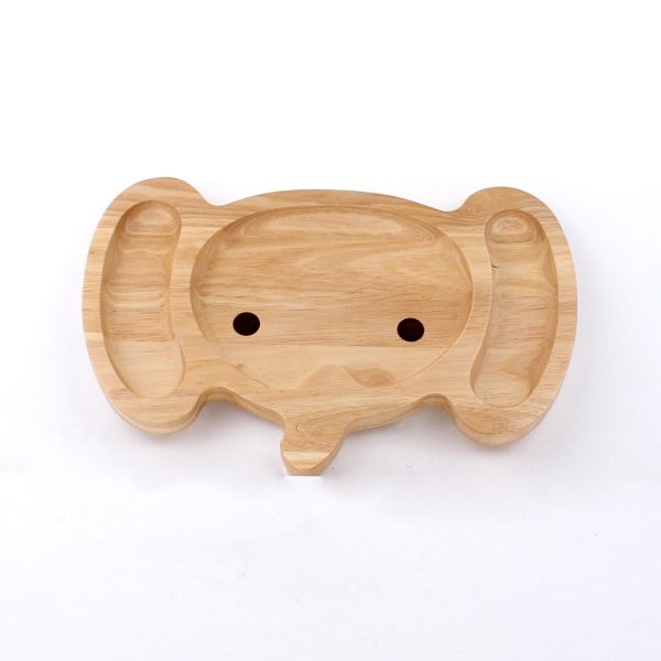 Elephant Wood  Plate (1.8x19x29cm) Supply