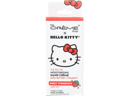 The Creme Shop Hello Kitty Moisturizing Hand Creme Sweet Strawberry Fashion