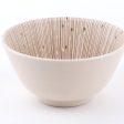 Sendan Tokusa-Ten Grass White Porcelain Rice Bowl (M 6cm d.12cm) For Cheap