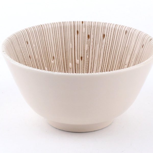 Sendan Tokusa-Ten Grass White Porcelain Rice Bowl (M 6cm d.12cm) For Cheap