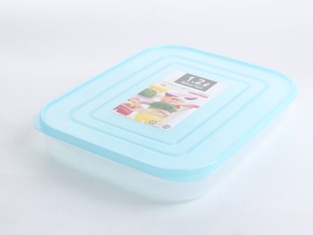 Microwavable Plastic Food Container (1.2L) For Sale