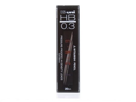 0.3mm Black  Mechanical Pencil Lead (B   HB) For Discount