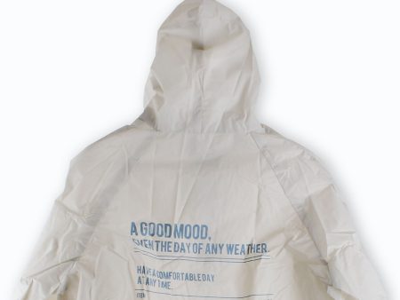 Writing Adult Raincoat with Bag on Sale