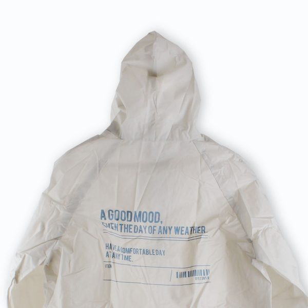 Writing Adult Raincoat with Bag on Sale