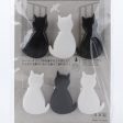 Kokubo Cat-Shaped Bag Clips (6pcs) Discount