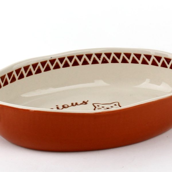 Precious Time Cat Oval Bakeware Online now