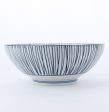 Hosotokusa Thin Ten Grass Porcelain Noodle Bowl d.21.4cm Fashion