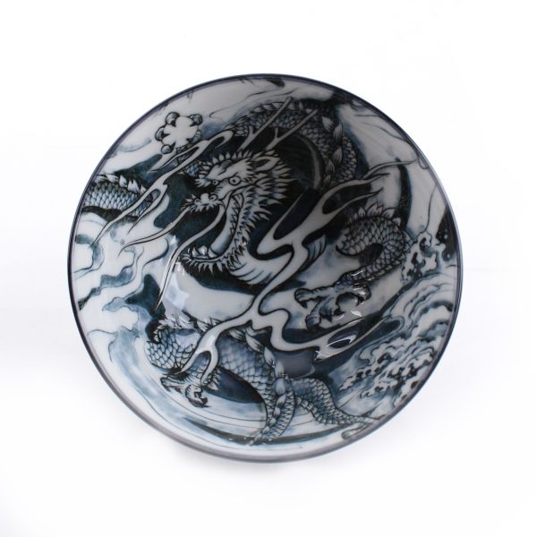 Dragon Ceramic Bowl (6.5cm d.13cm) For Cheap