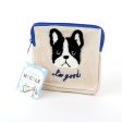 French Bulldog Square Pouch on Sale