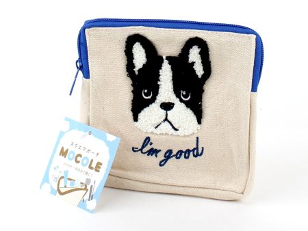 French Bulldog Square Pouch on Sale