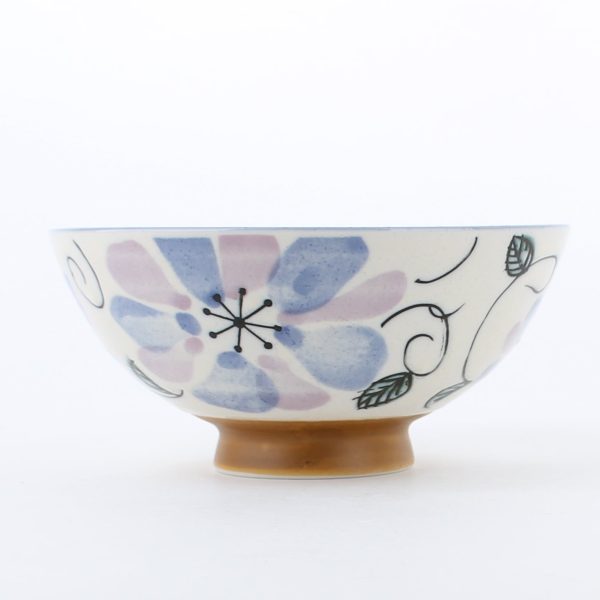 Hasui Flower Porcelain Bowl d.14cm For Sale