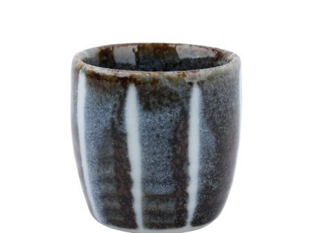 Nezumi Shino Tokusa Ten Grass Porcelain Sake Cup Sale