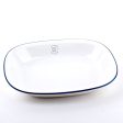 Plate (Microwavable WT BK 20x15.5cm) Online now