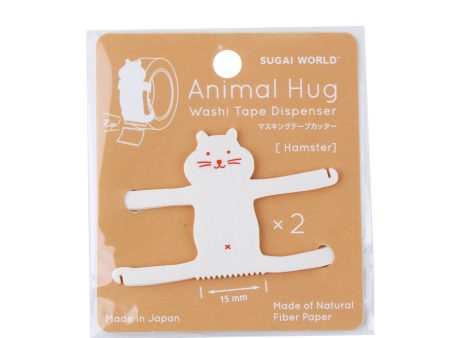 Animal Hug Hamster Masking Tape Cutter Hot on Sale