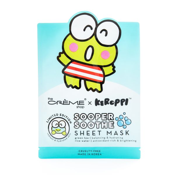 The Creme Shop Keroppi Sooper Soothe Sheet Mask For Discount