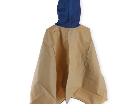 Two-Tone Rain Poncho with Bag Online Hot Sale