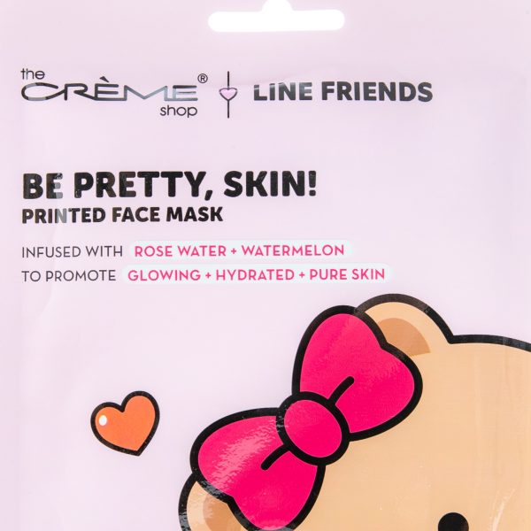 The Creme Shop Line Friends Be Pretty, Skin! Printed Face Mask For Discount