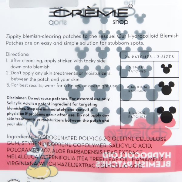 The Creme Shop Mickey Mouse Hydrocolloid Blemish Acne Patches Online