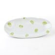 Porcelain Oval Long Plate (Bean) Online