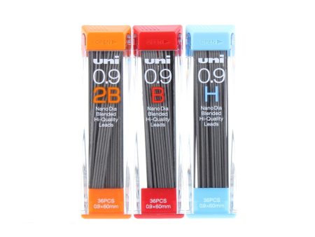 0.9mm 36pcs Mechanical Pencil Lead (2B   B   H) Sale