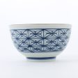 Kozome Komon Small Pattern Ceramic Bowl S d.12.9cm For Discount