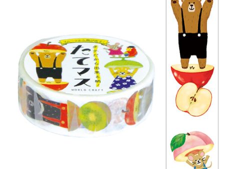 World Craft Masking Tape Exciting! Fruit Discount