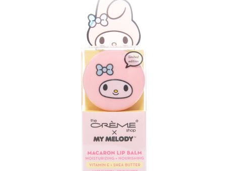 The Creme Shop My Melody Macaron Lip Balm Strawberry Banana Cheap