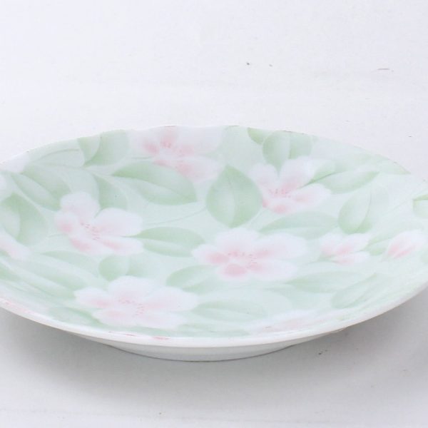 Floral Pattern Porcelain Plate (2.5cm d.13.5cm) Online Sale